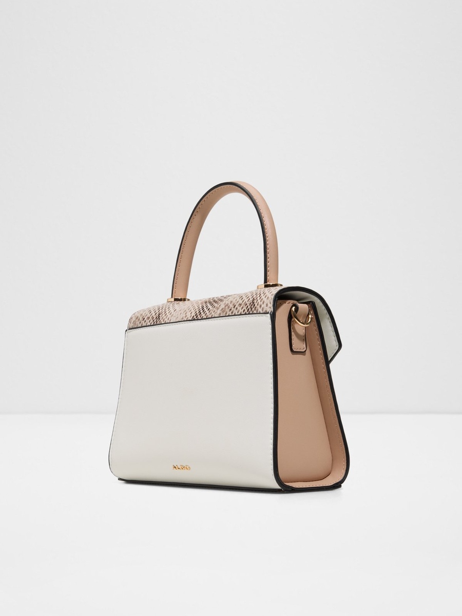 Women Beige Printed Handbag