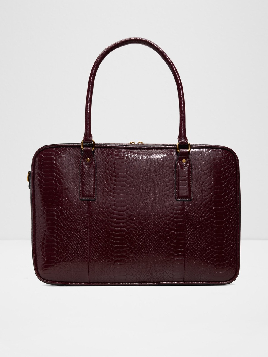 Women Maroon Plain Handbag