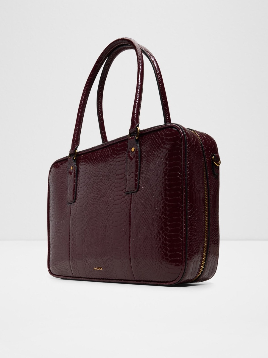Women Maroon Plain Handbag