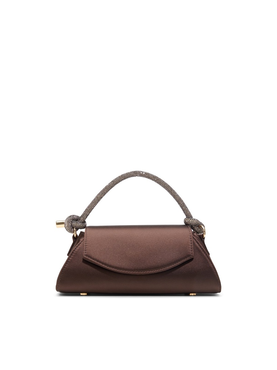 Women Brown Plain Handbag