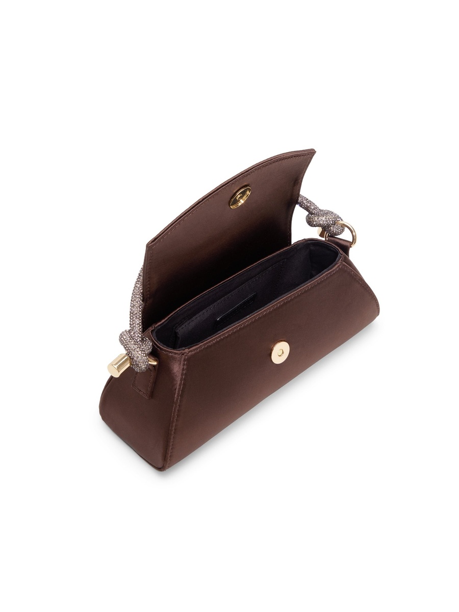 Women Brown Plain Handbag