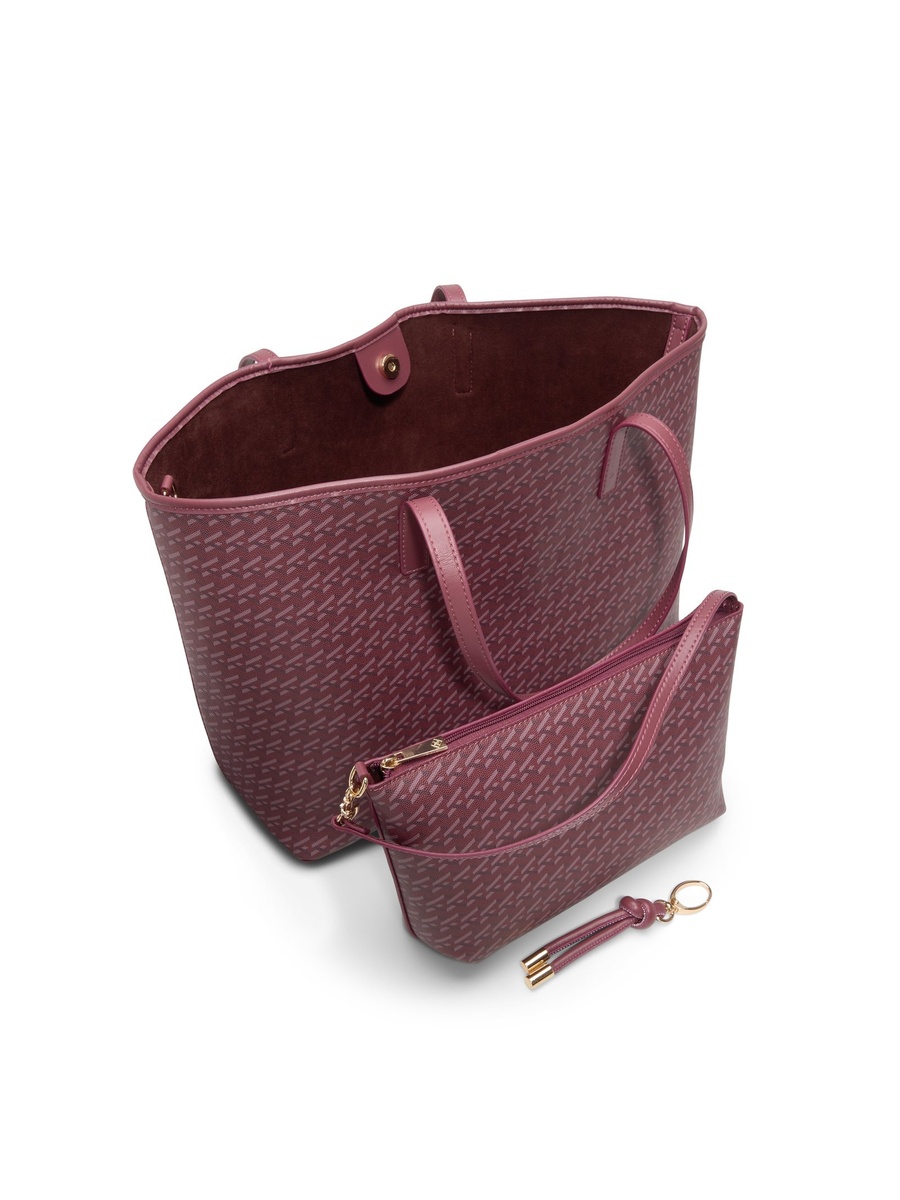 Women Burgundy Printed Handbag