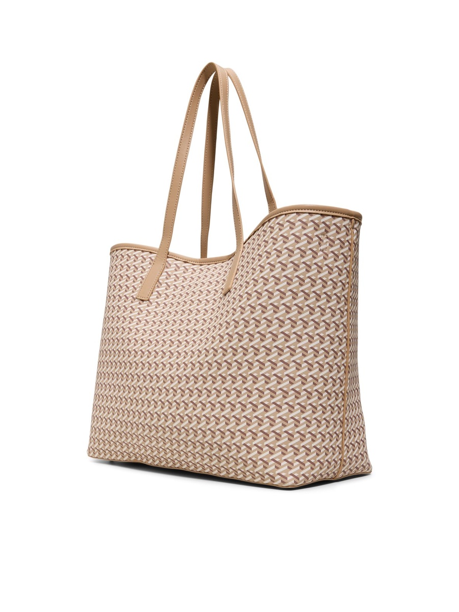 Women Tan Printed Handbag