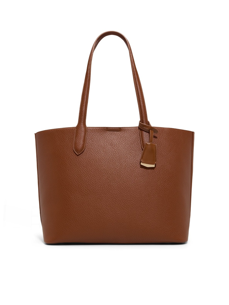 Women Brown Plain Handbag