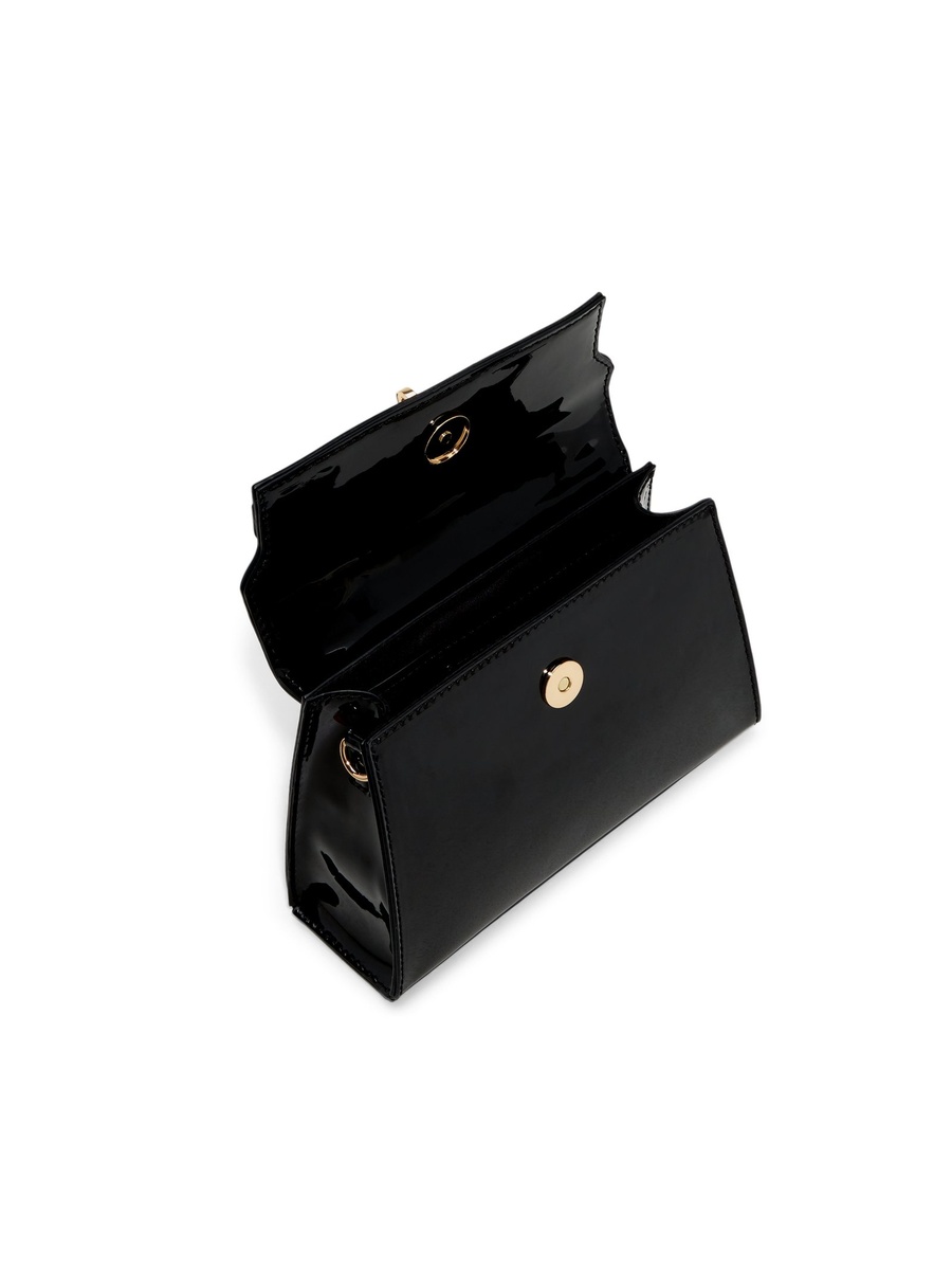 Women Black Plain Handbag