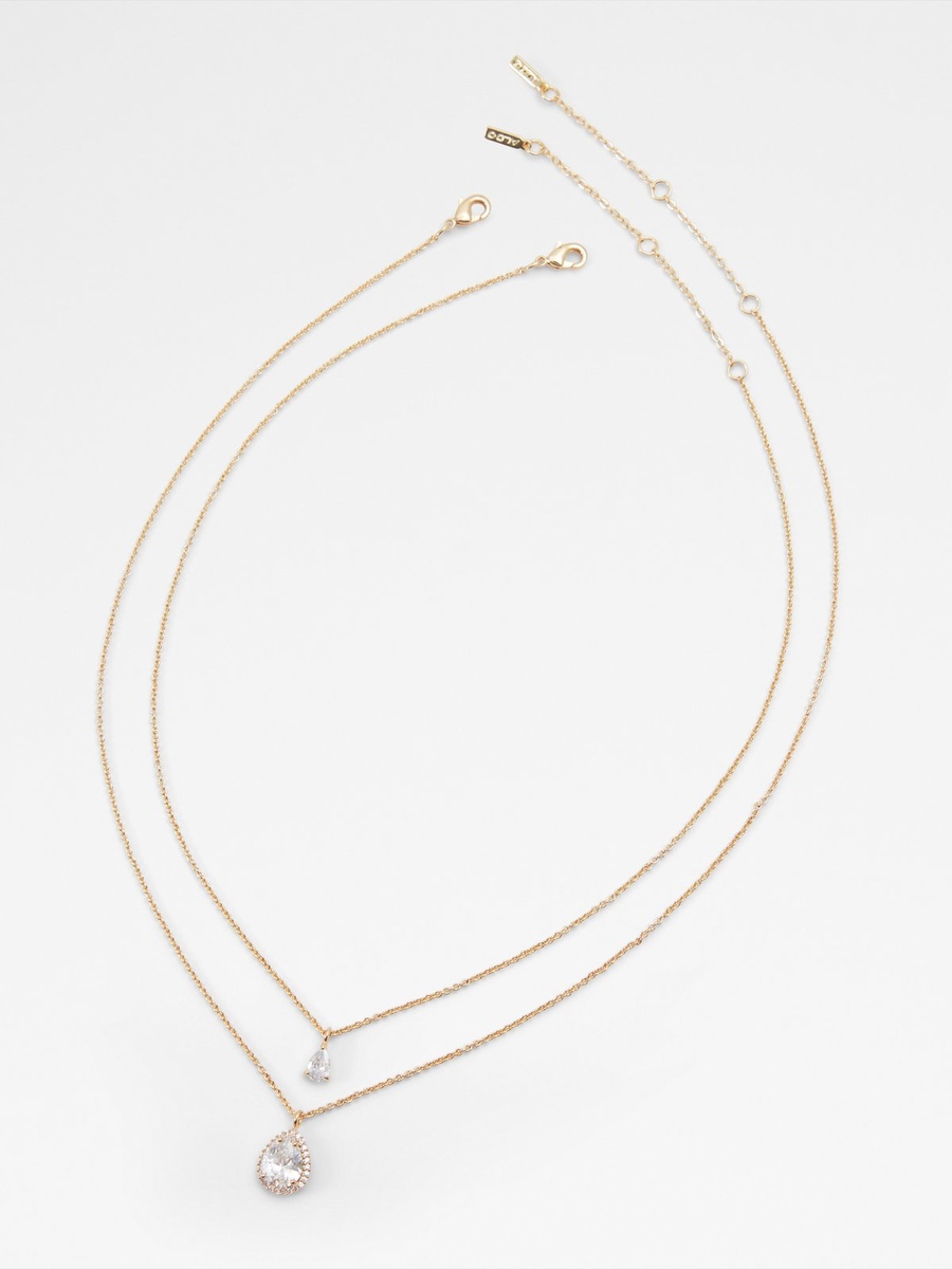 Women Set of 2 Pendant Necklace
