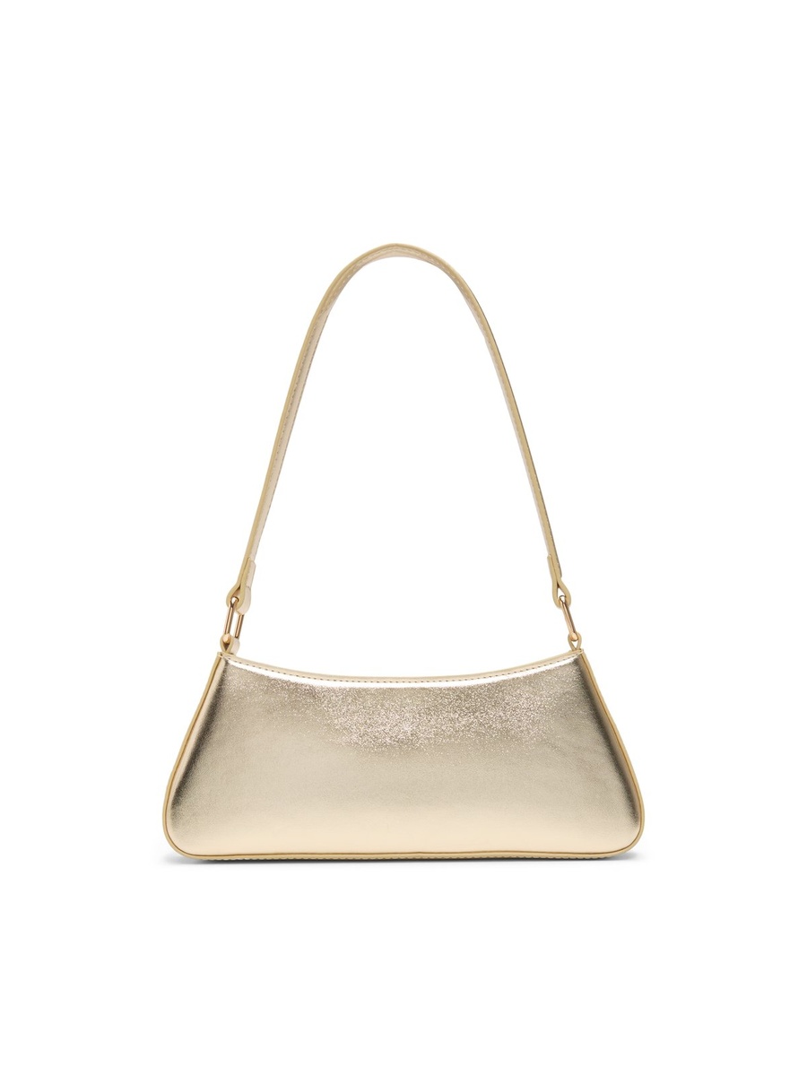 Women Gold Metallic Shoulder Bag