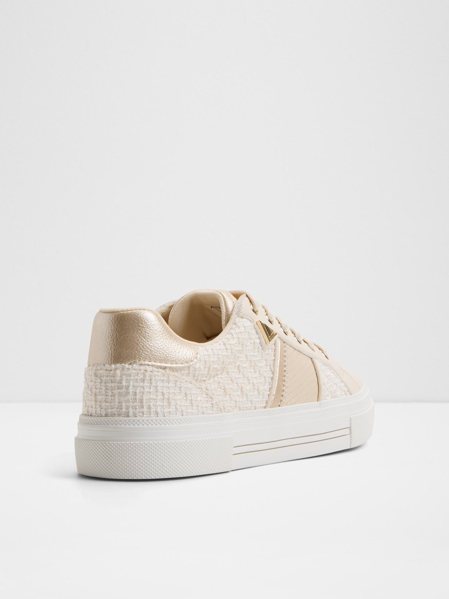 Women White PU Casual Sneakers
