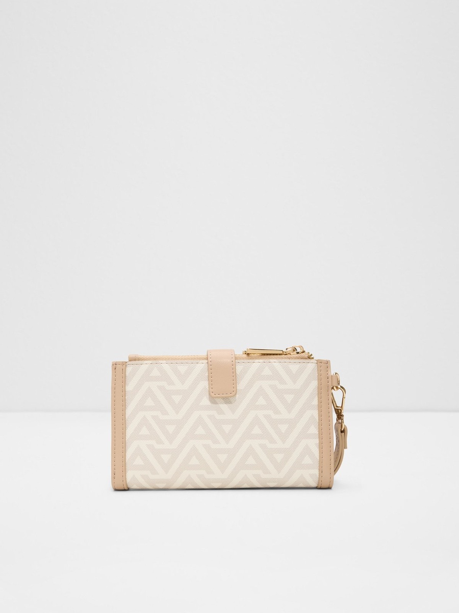 Women White Printed Wallet