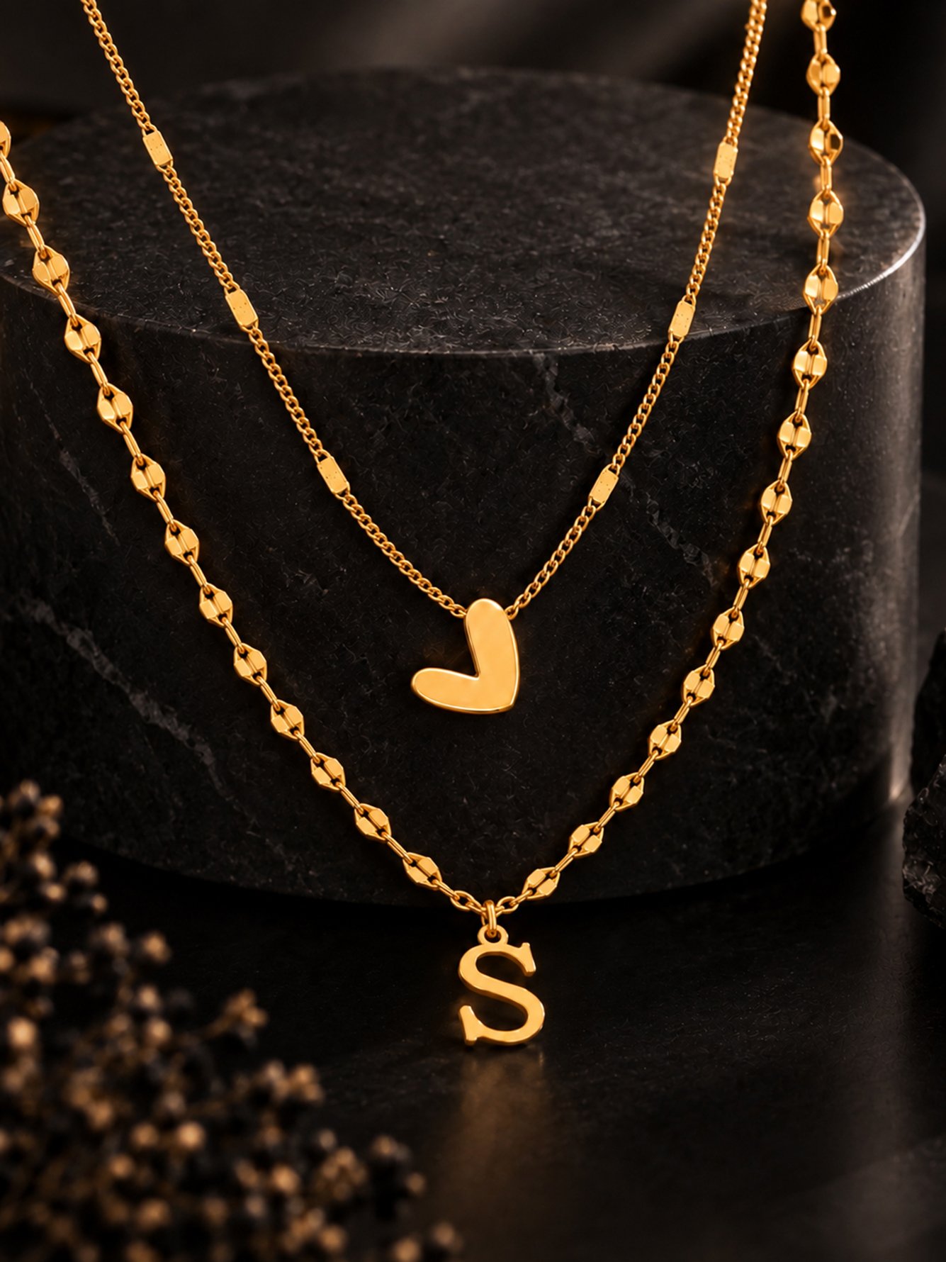 Gold Solid Layer Sets