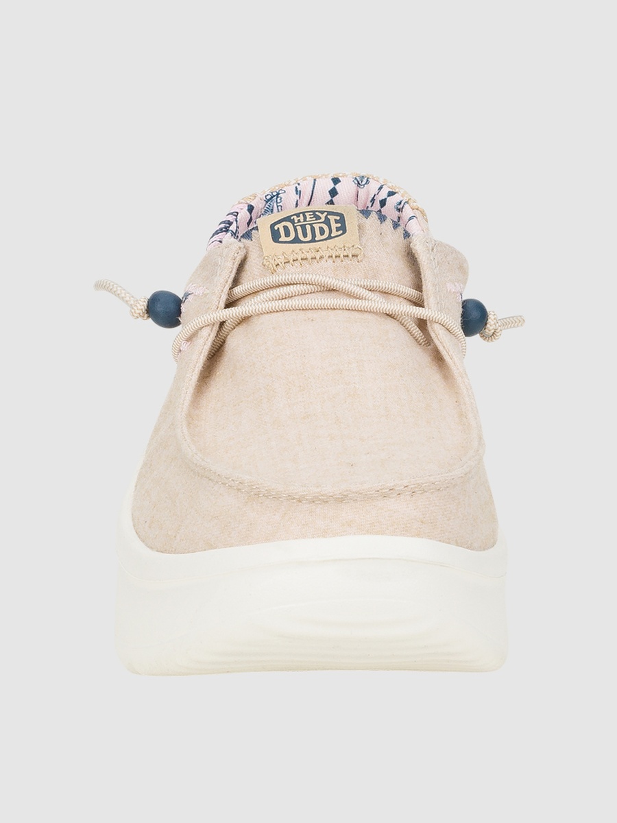 Wendy Peak Chambray Woven Shoes