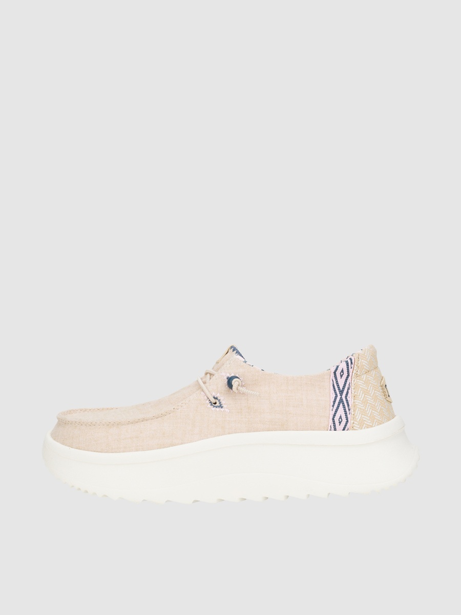 Wendy Peak Chambray Woven Shoes