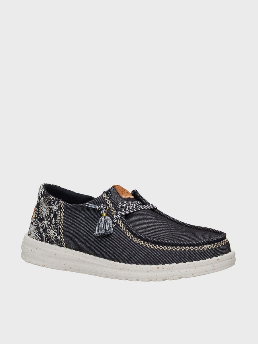 Wendy Funk Embroidered Floral Shoes