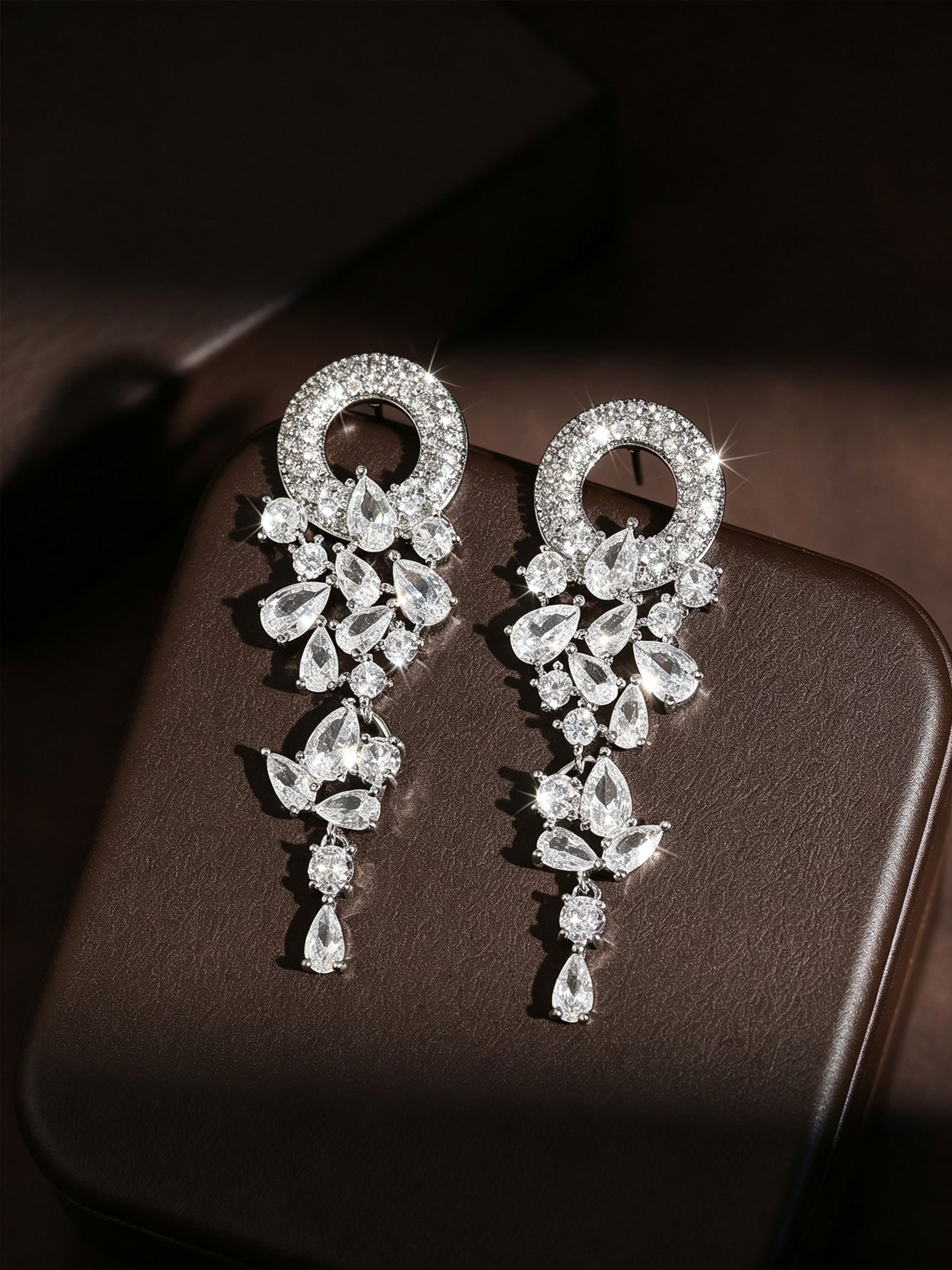Silver Solid Danglers