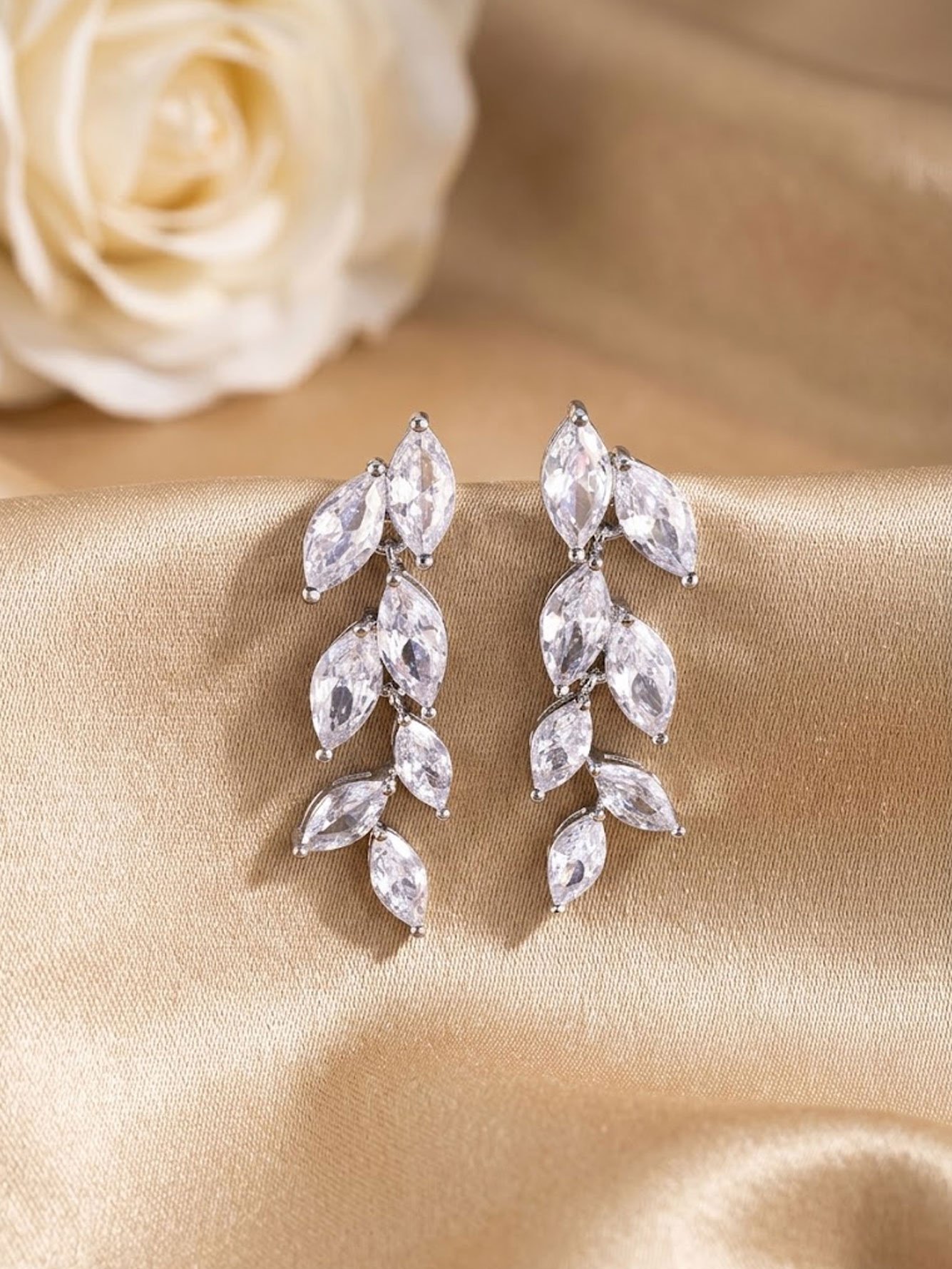 Silver Solid Danglers