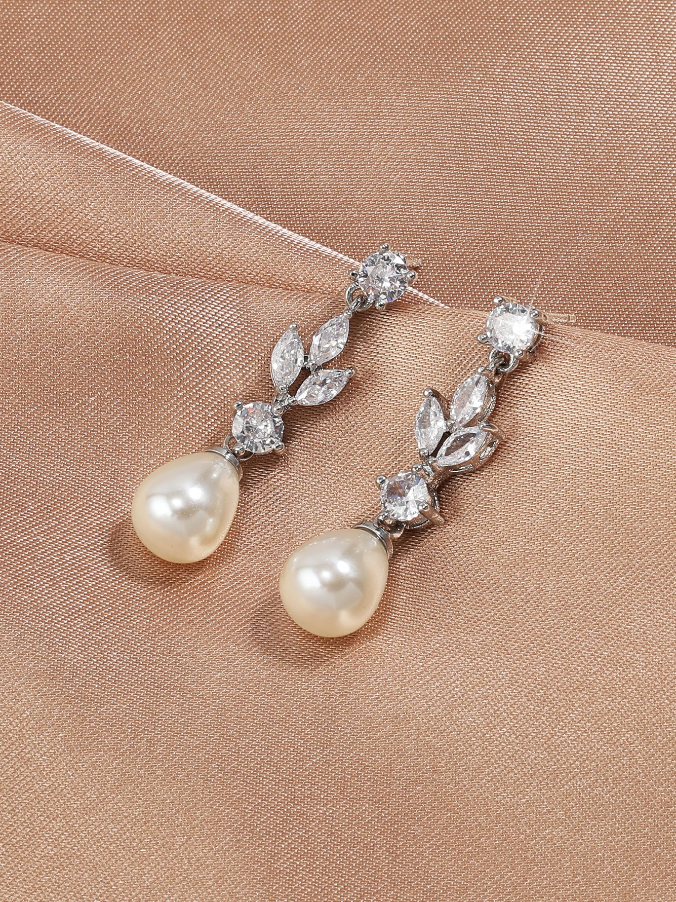 Silver Solid Danglers