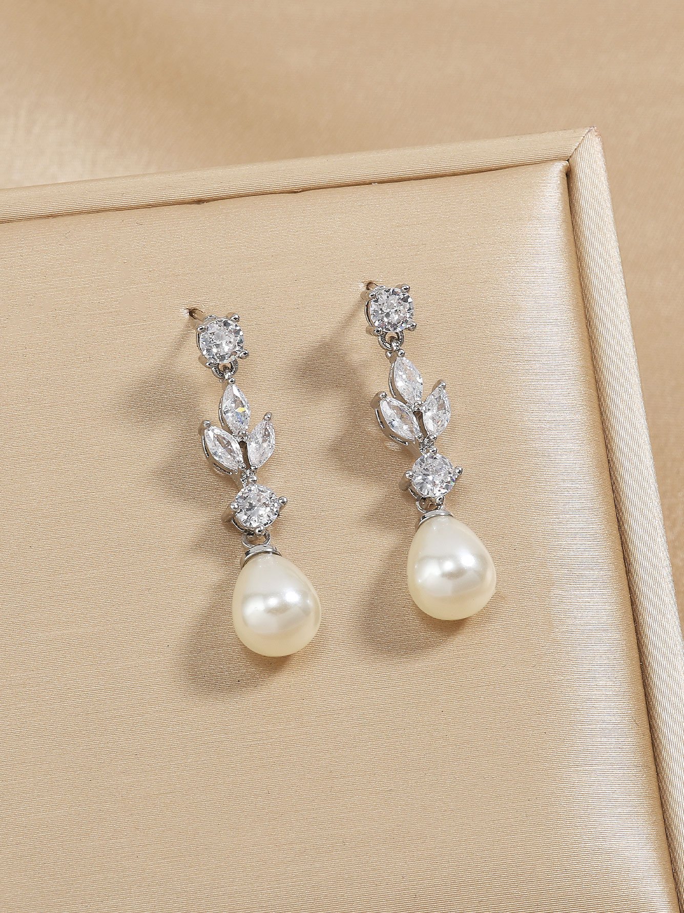 Silver Solid Danglers