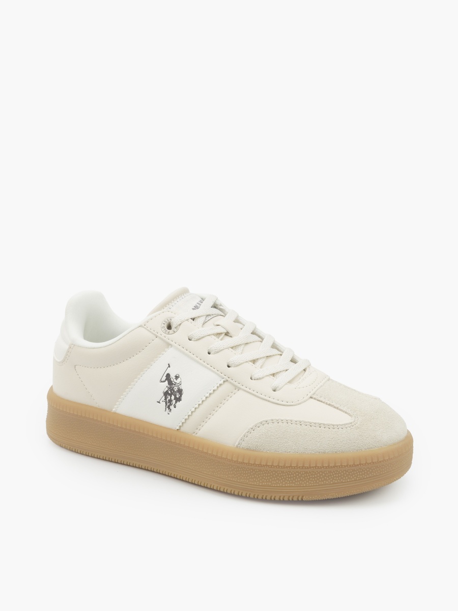 Women Panelled Lace-Up Ankle Sneakers