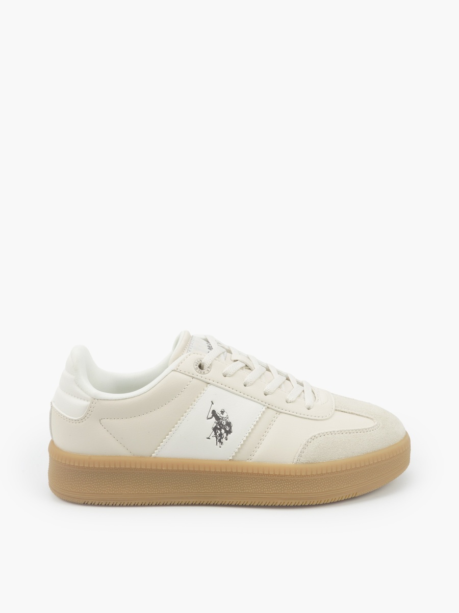 Women Panelled Lace-Up Ankle Sneakers