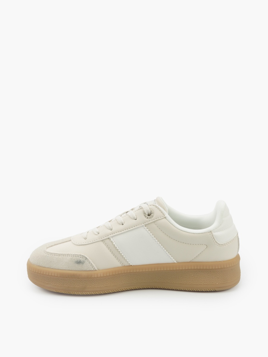 Women Panelled Lace-Up Ankle Sneakers