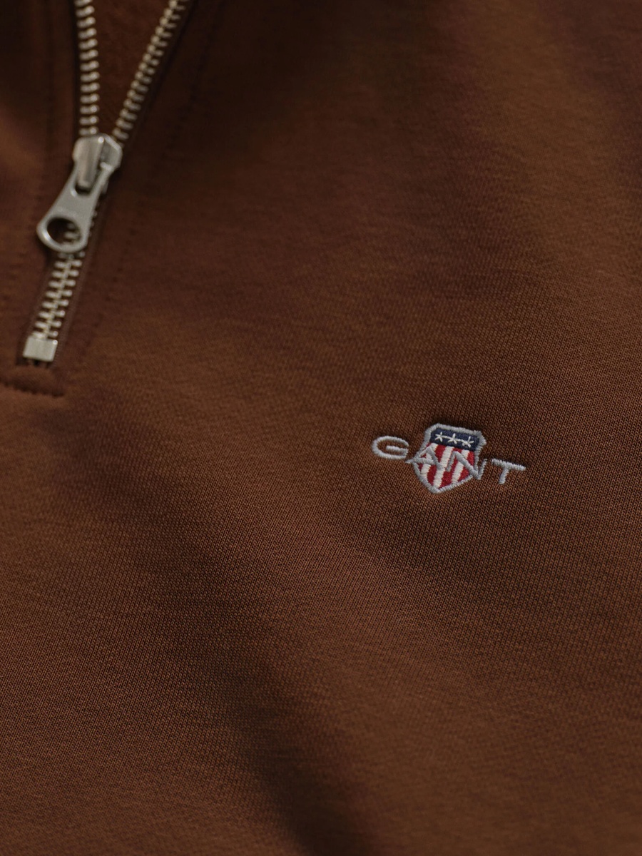 Men Shield Half-Zip Sweatshirt