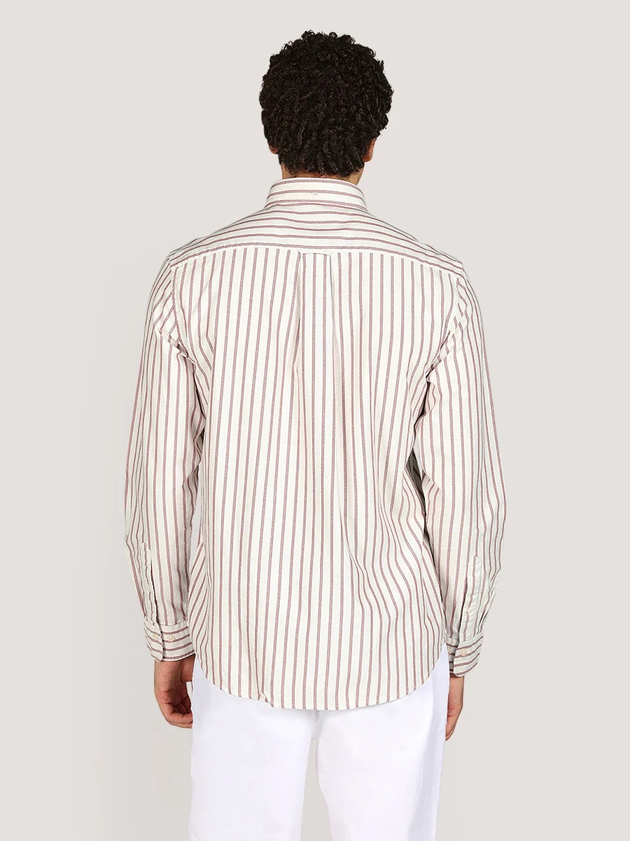 Men Regular Archive Oxford Stripe Shirt