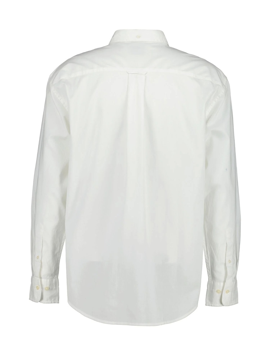 Men Relaxed Fit Oxford Graphic Shirt