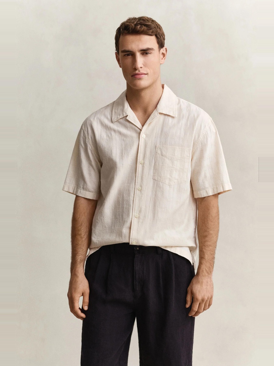 Men Checked Shirt