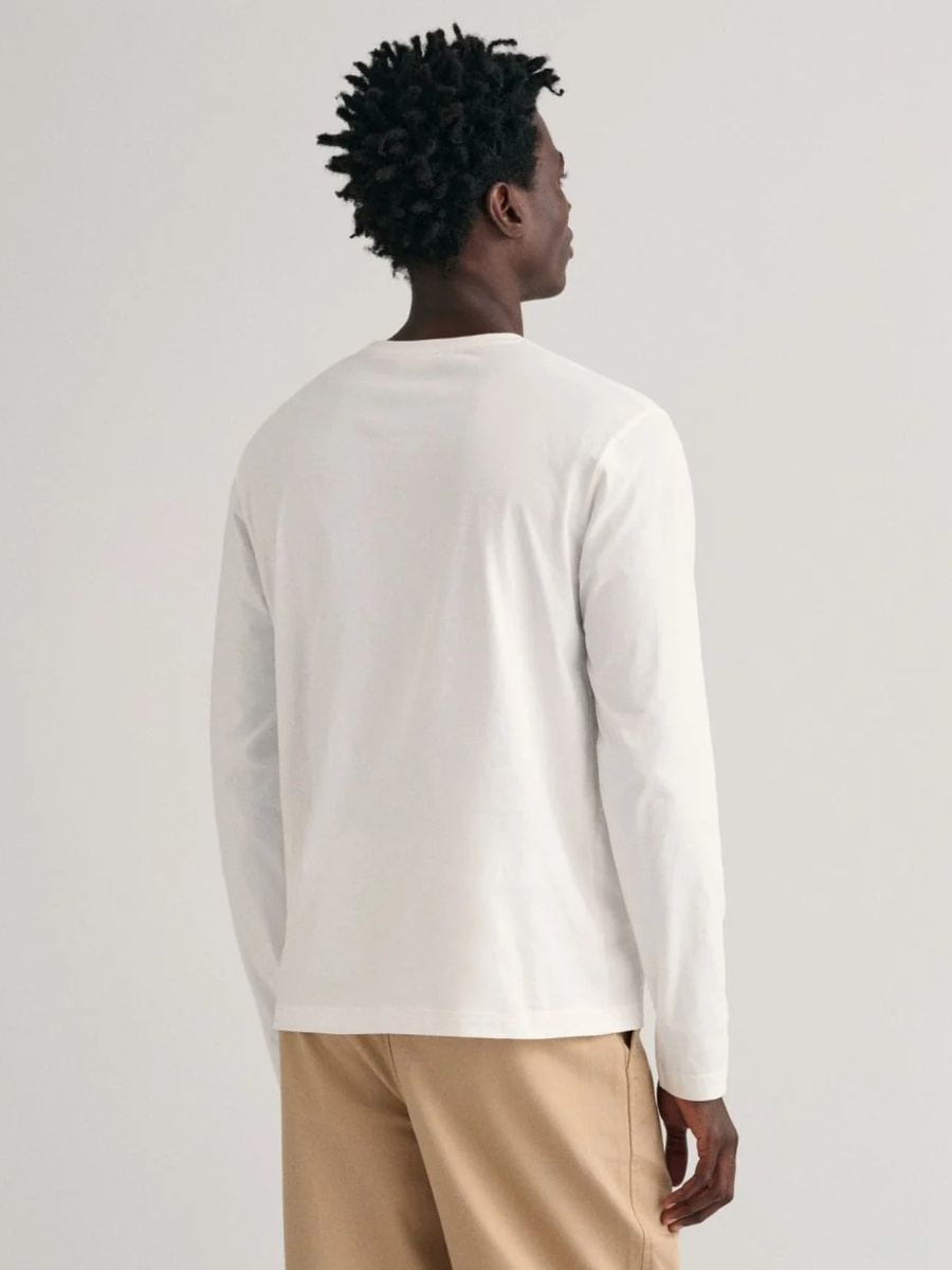 Men Shield Long Sleeve T-Shirt