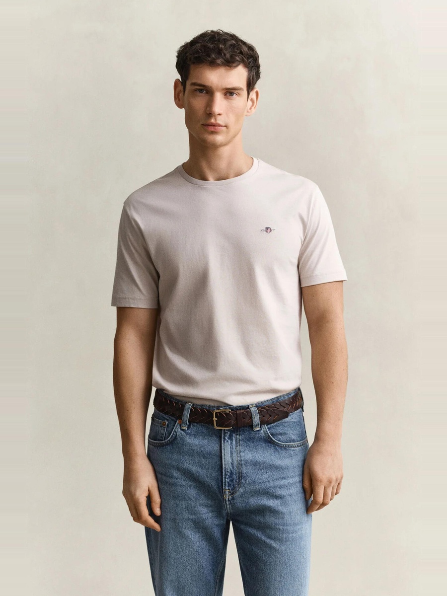 Men Regular Shield Short Sleeve T-Shirt