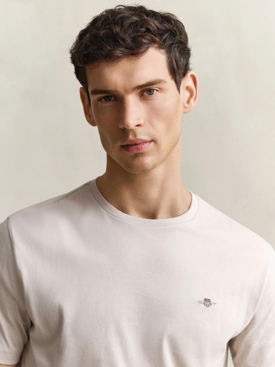 Men Regular Shield Short Sleeve T-Shirt