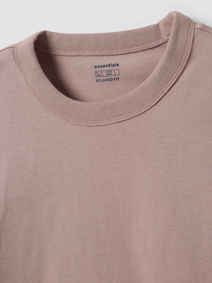 Men Pink Pure Cotton Crew Neck T-Shirt