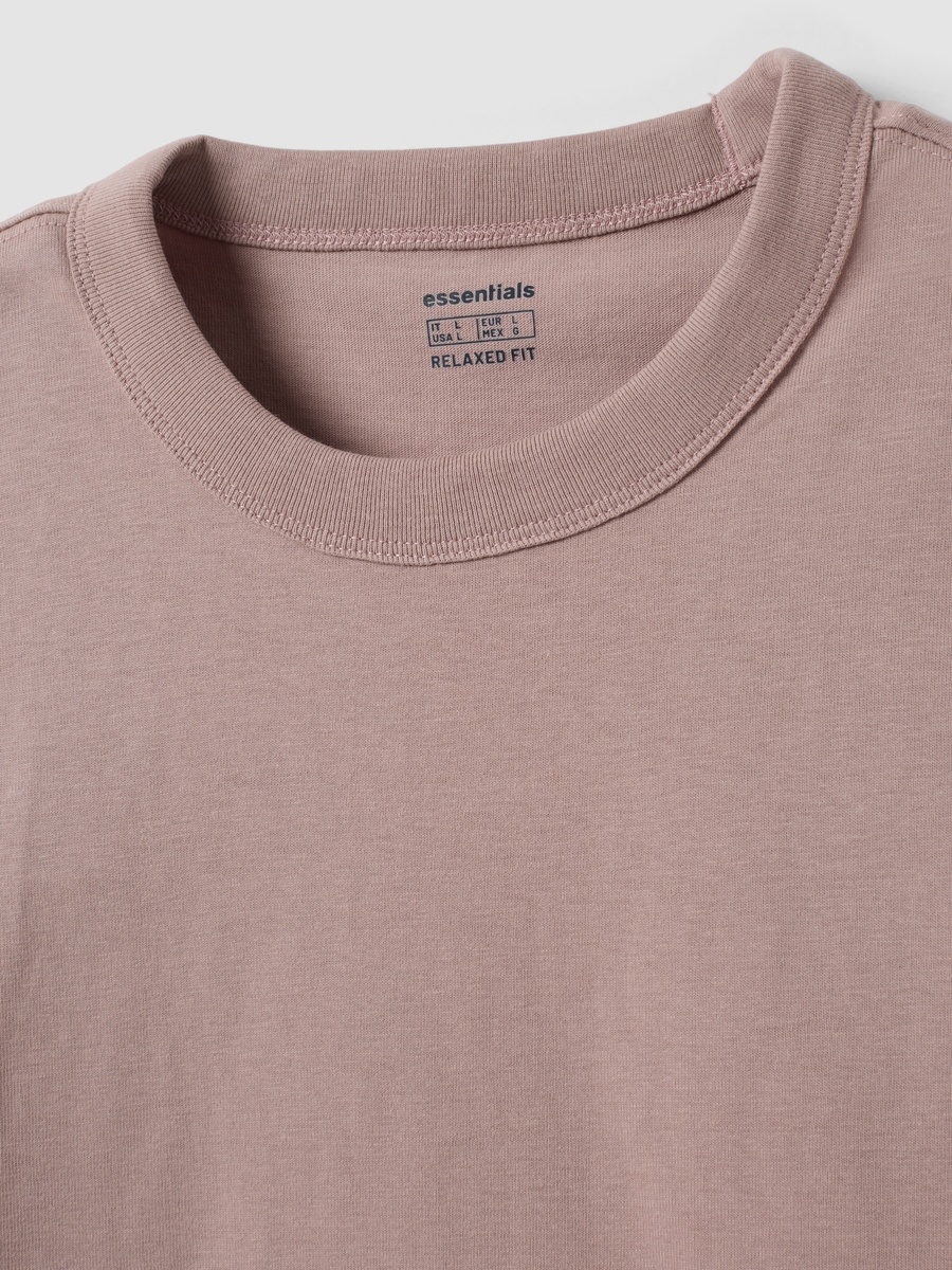 Men Pink Pure Cotton Crew Neck T-Shirt