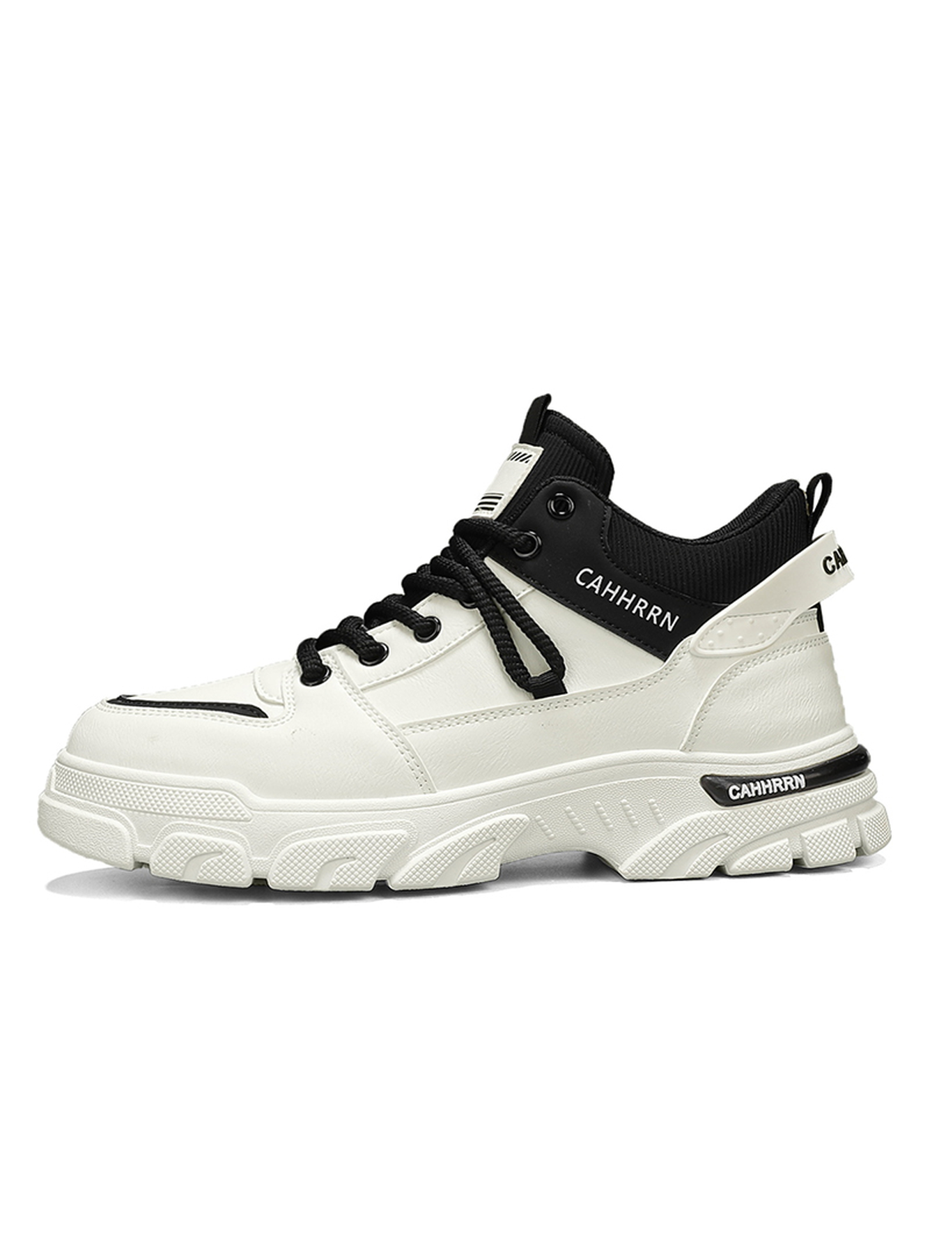 Off White Logo Lace Ups Sneakers