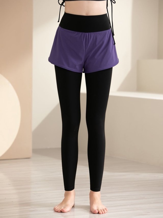 2in1 Activewear Leggings with Attached Shorts