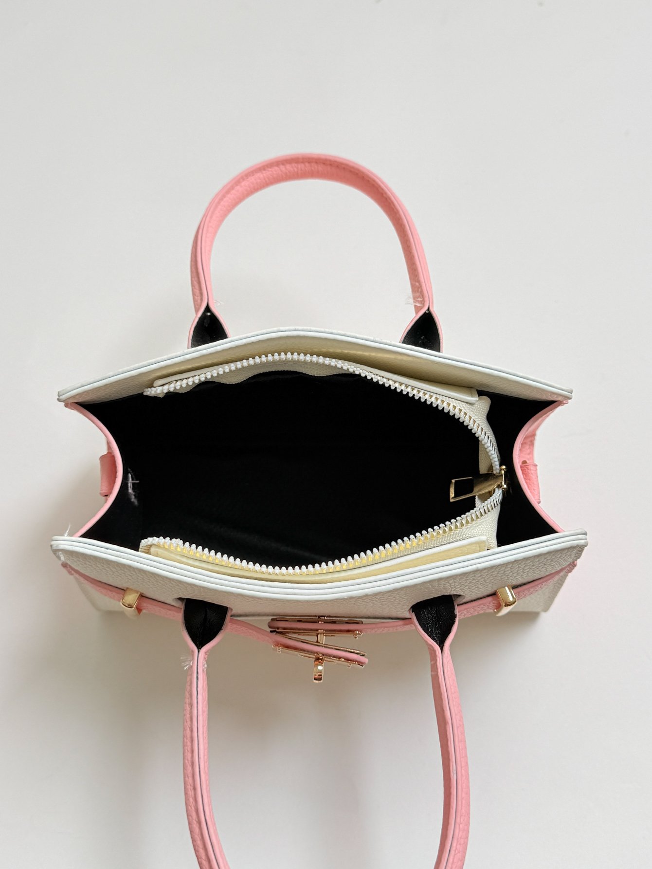Mini Crossbody Bag with Beaded Charm