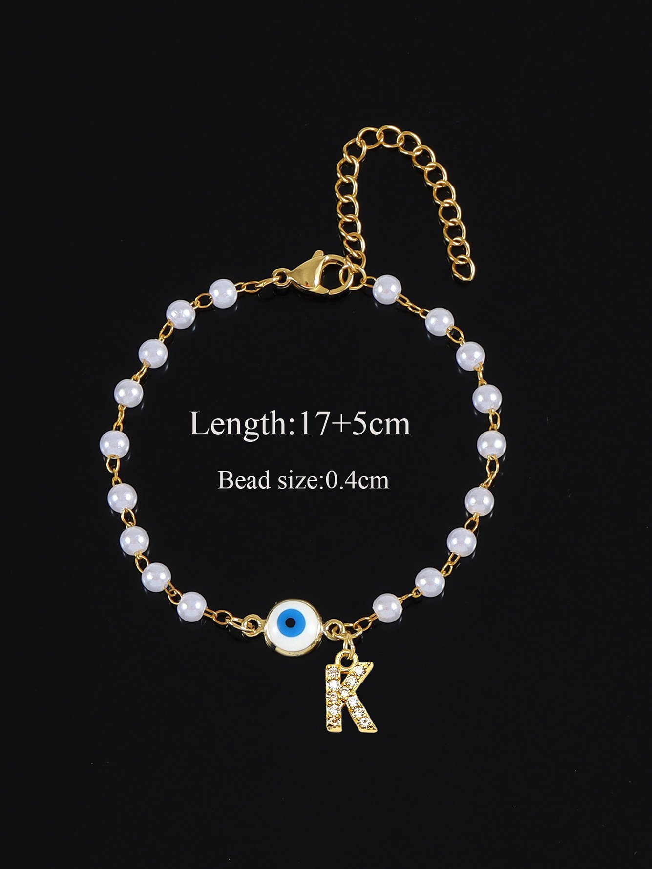 Gold Solid Link Bracelet