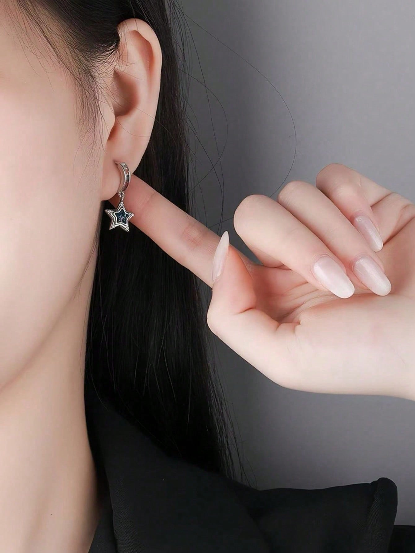 Silver Solid Danglers