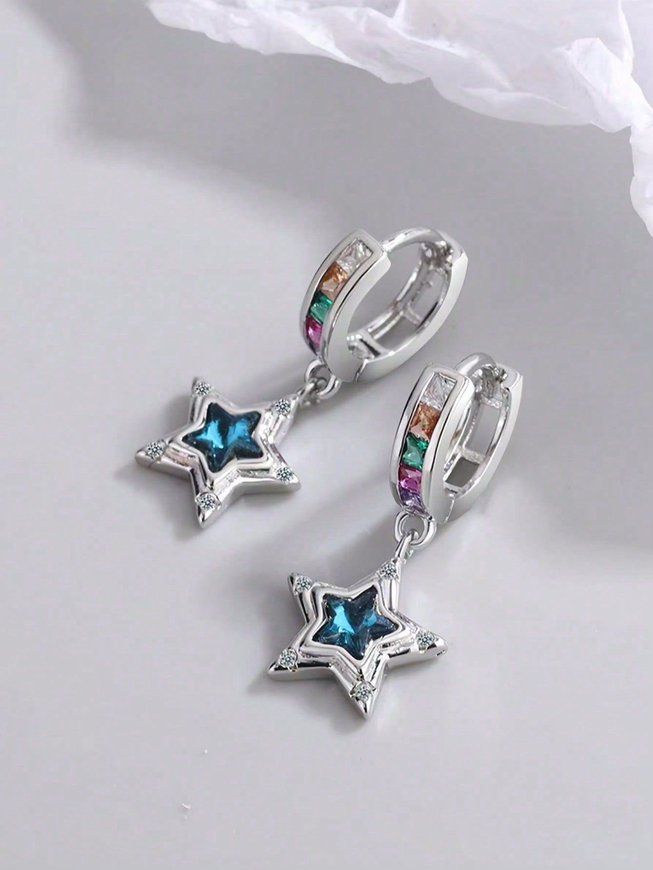 Silver Solid Danglers