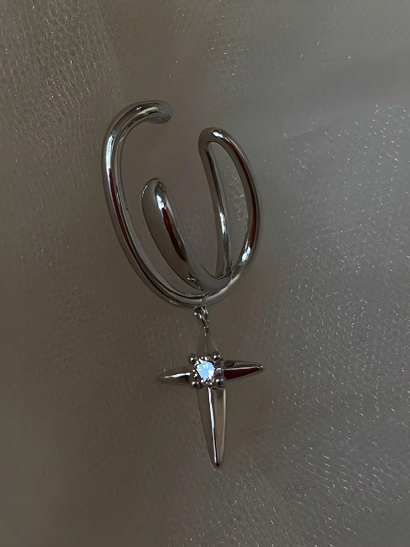 Silver Solid Hoop Earrings