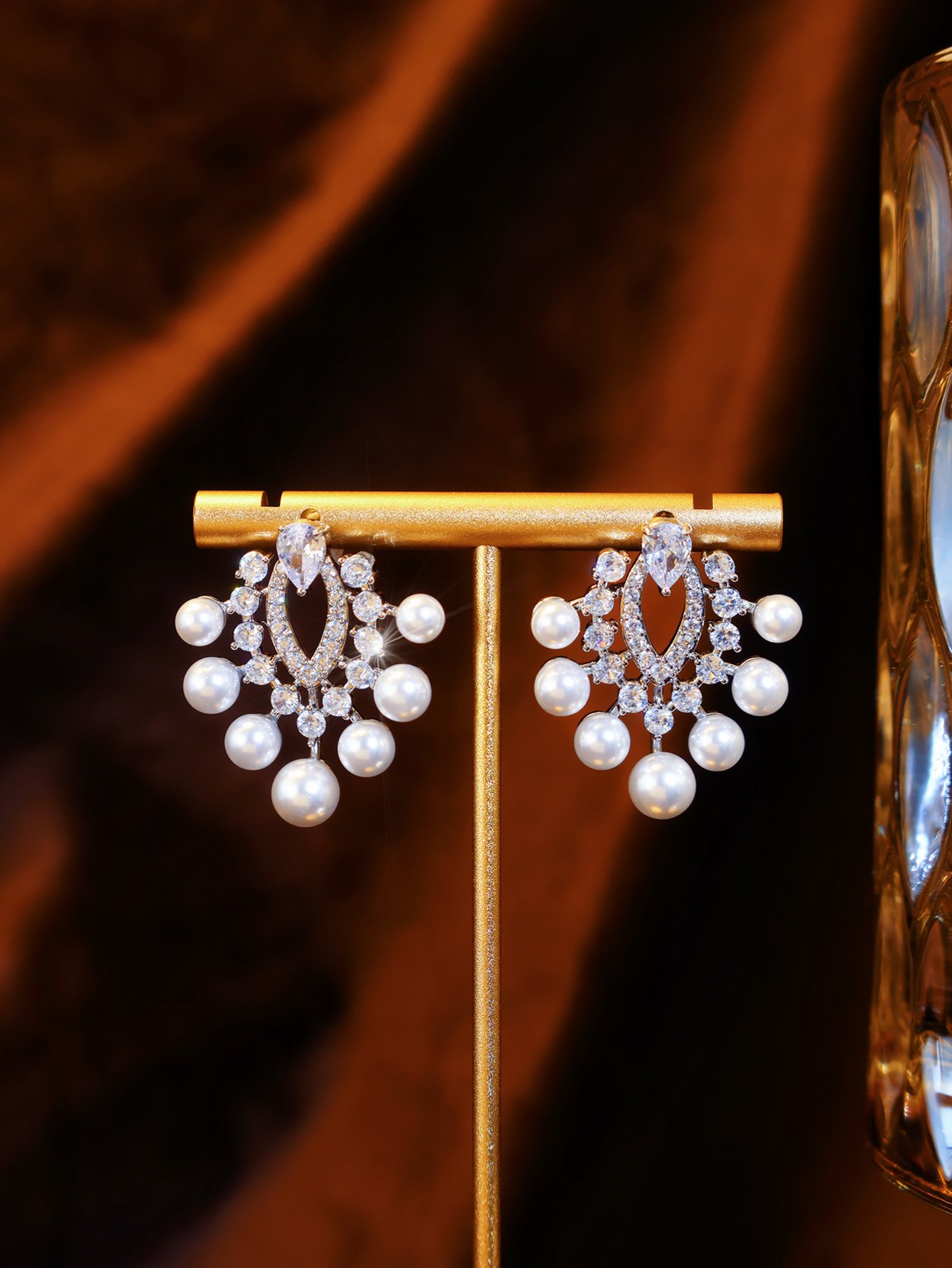 Silver Solid Danglers