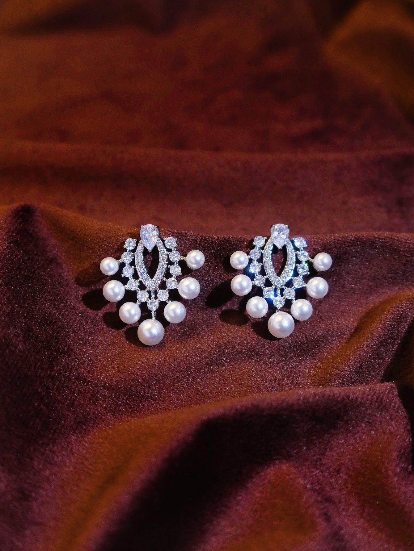 Silver Solid Danglers