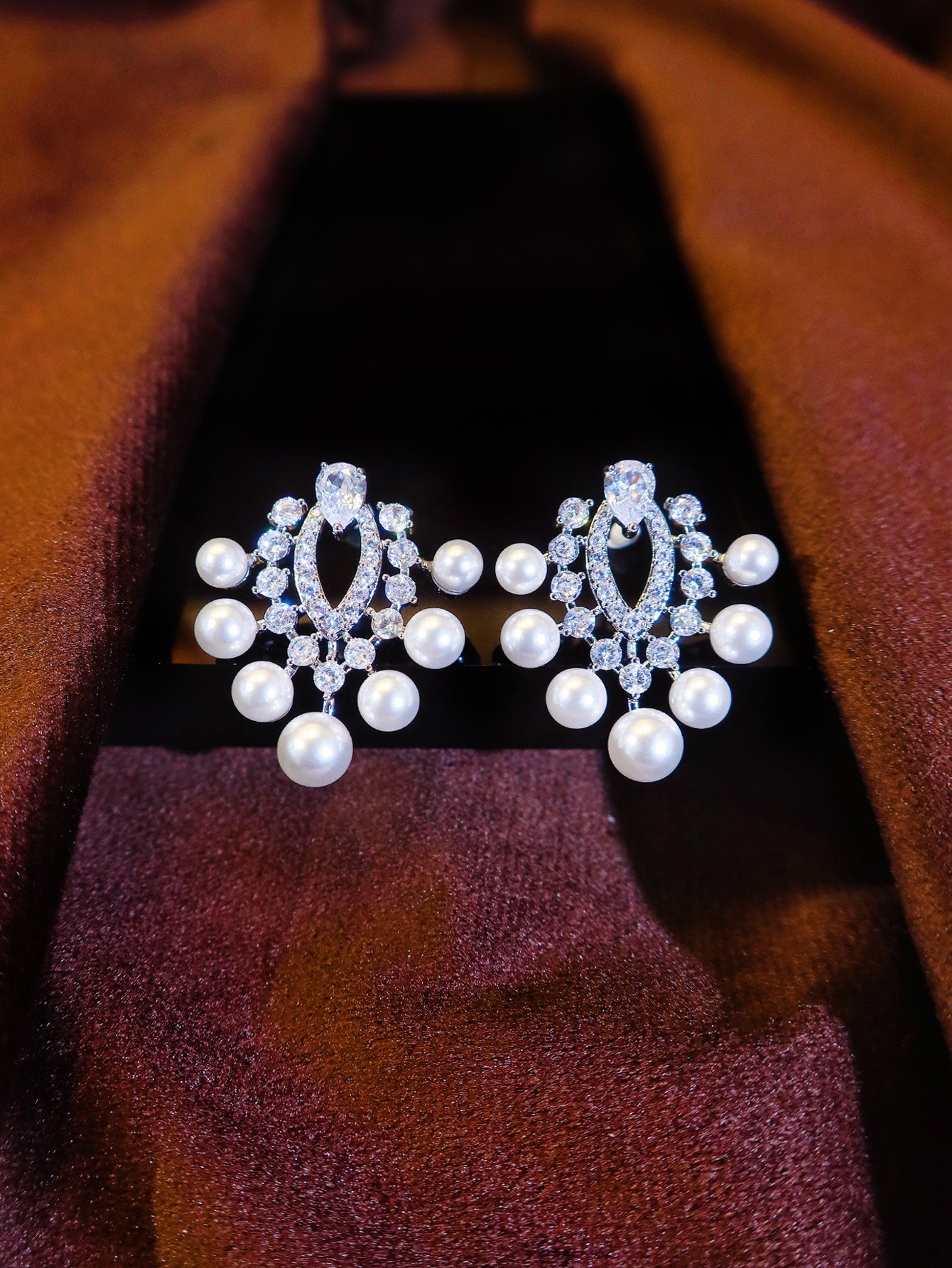 Silver Solid Danglers