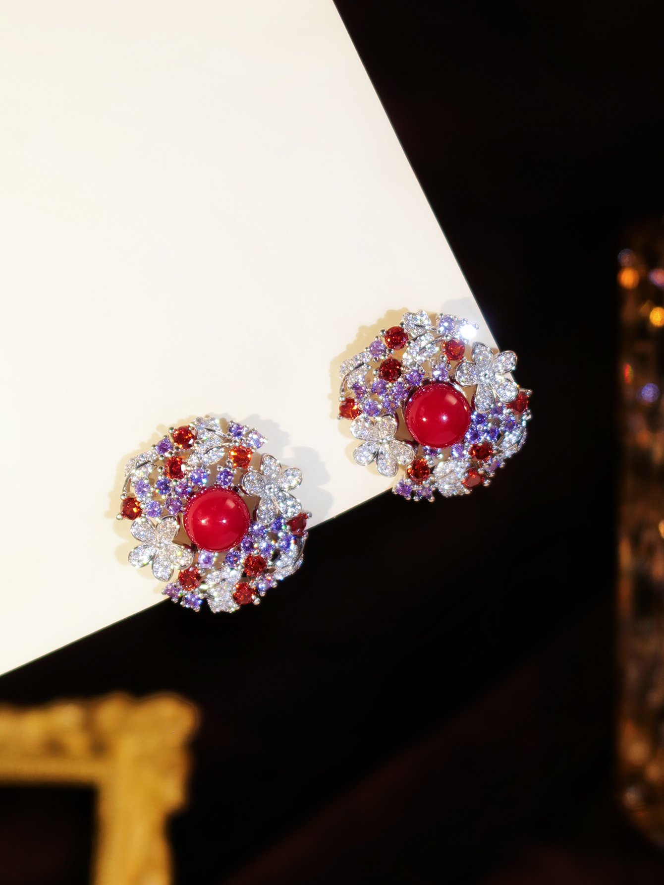 Silver Solid Stud Earrings