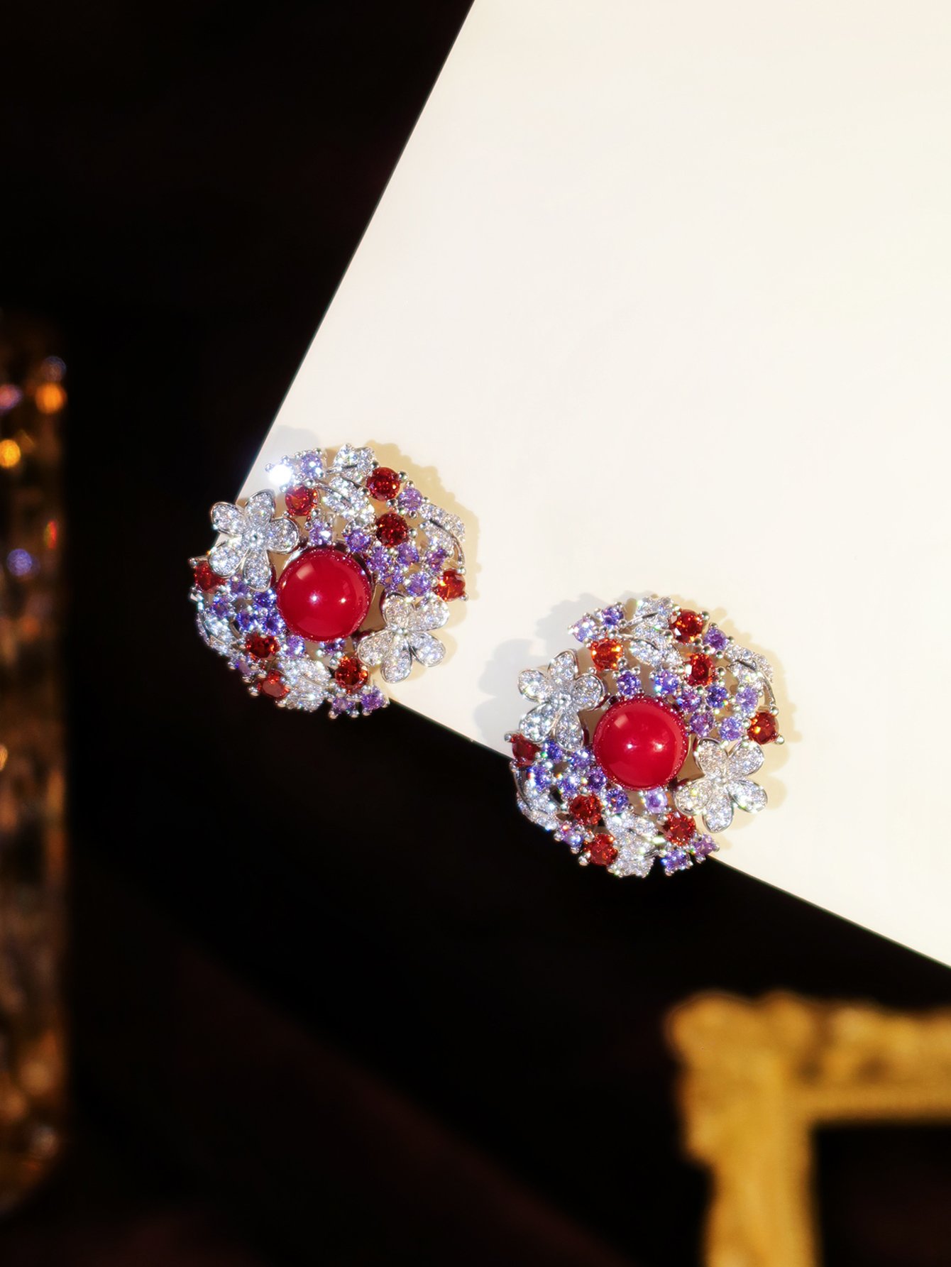 Silver Solid Stud Earrings