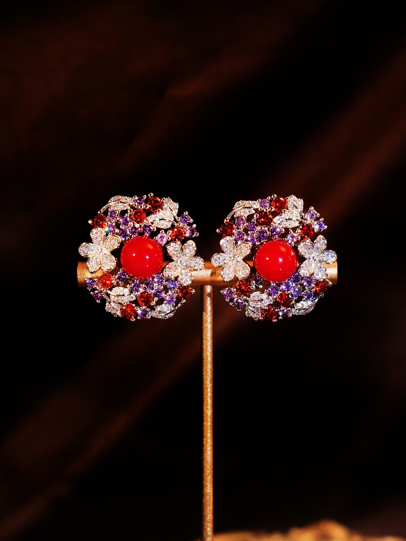 Silver Solid Stud Earrings
