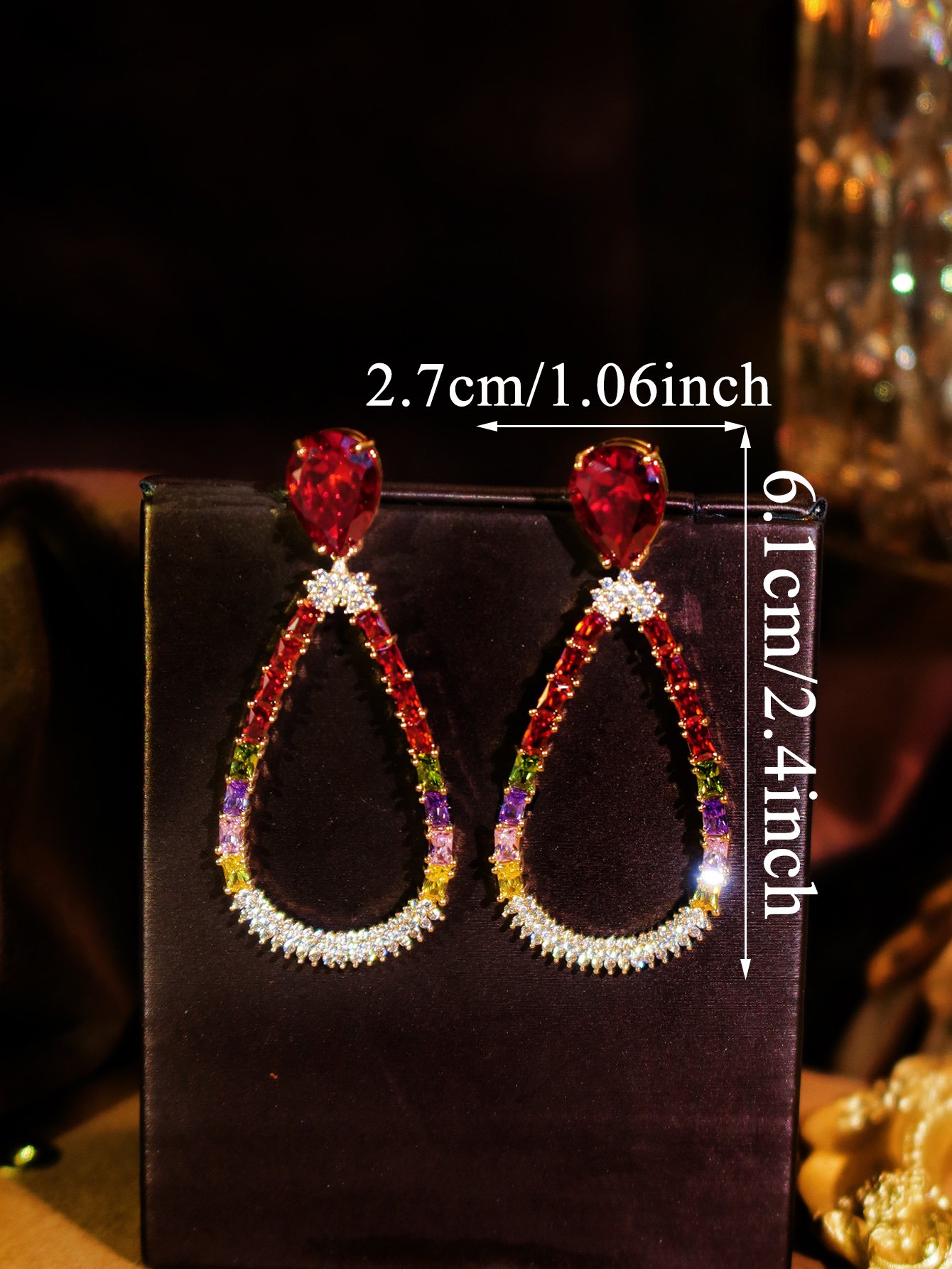 Multi Solid Stud Earrings
