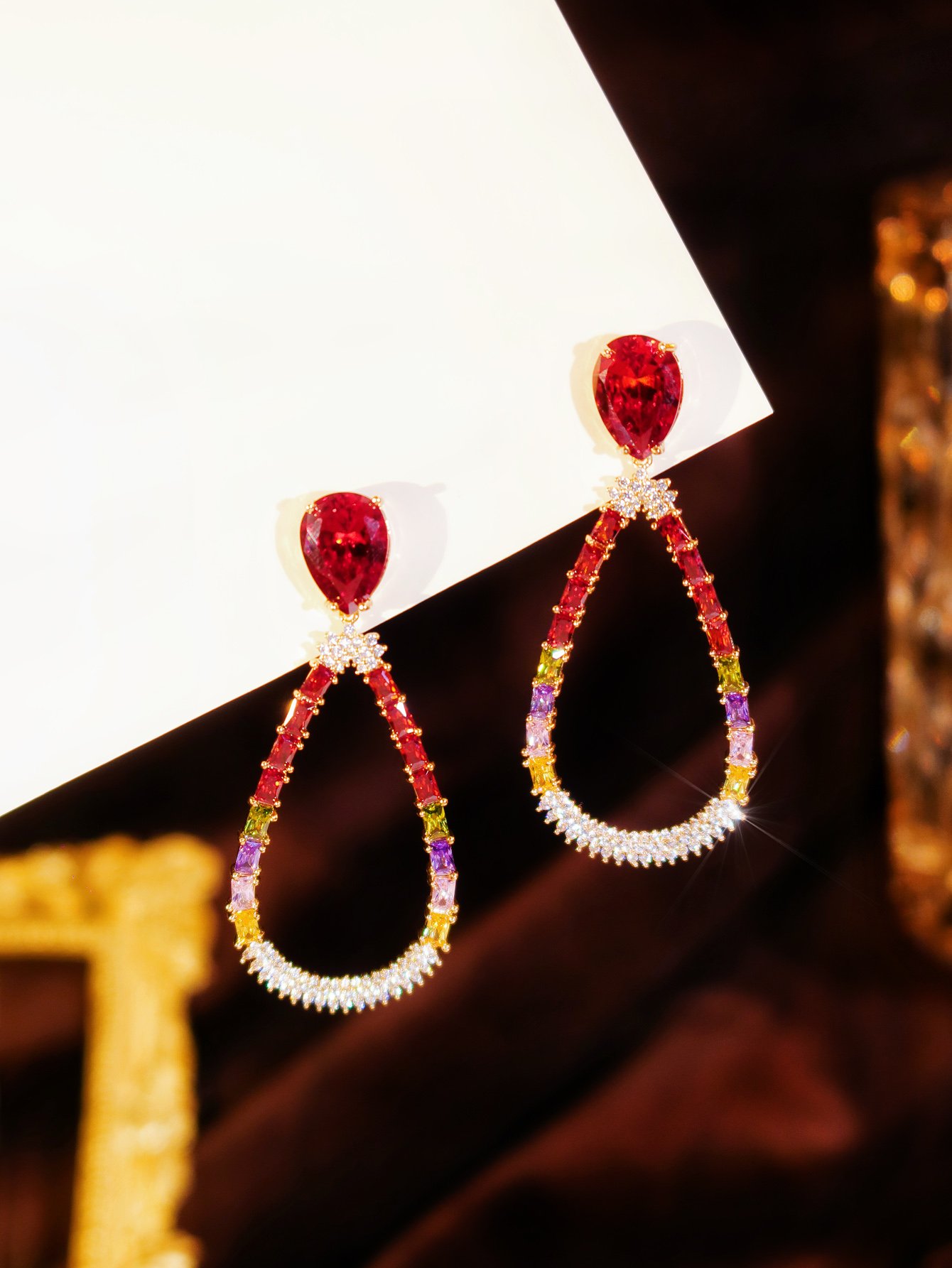 Multi Solid Stud Earrings