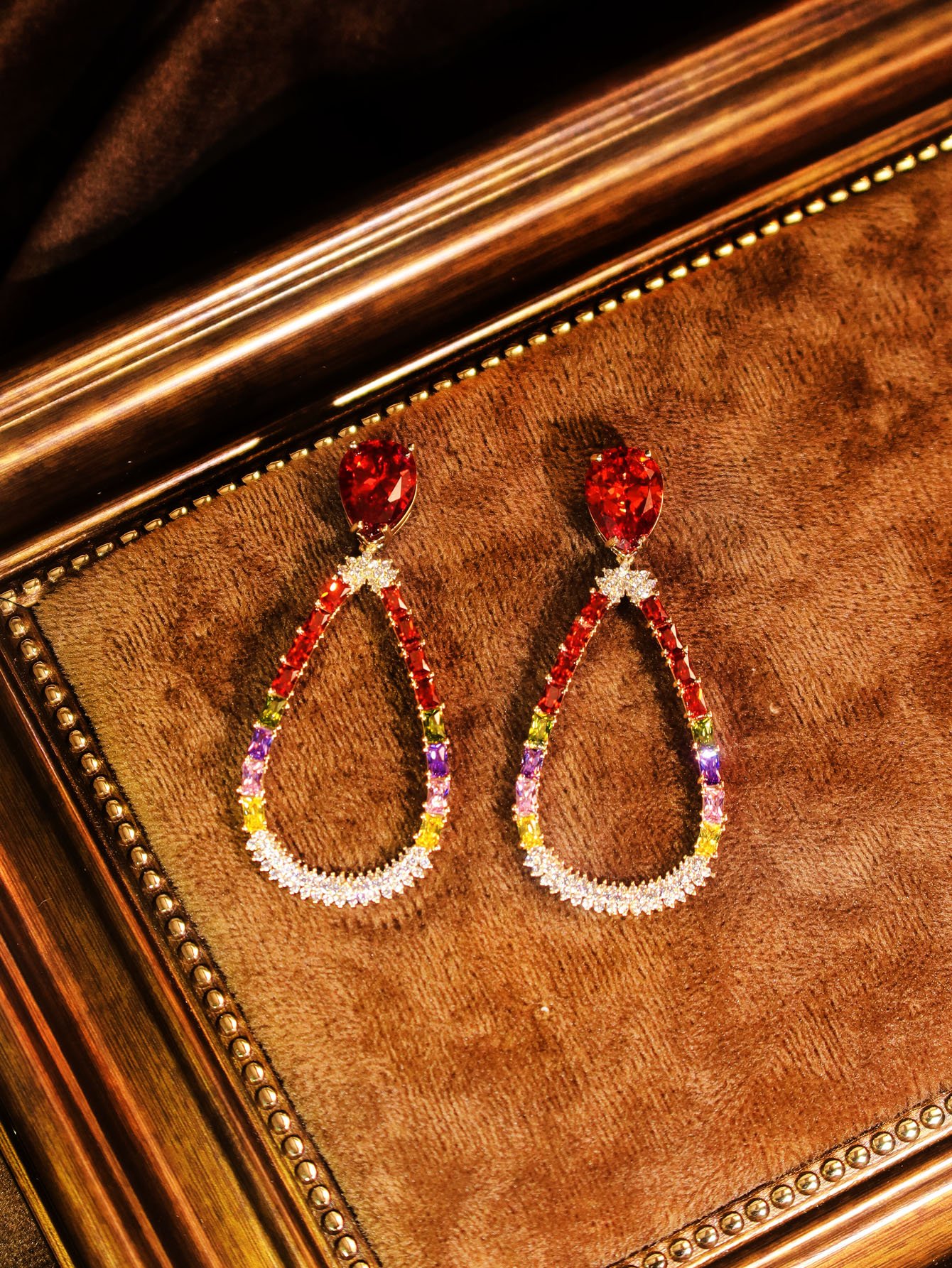 Multi Solid Stud Earrings