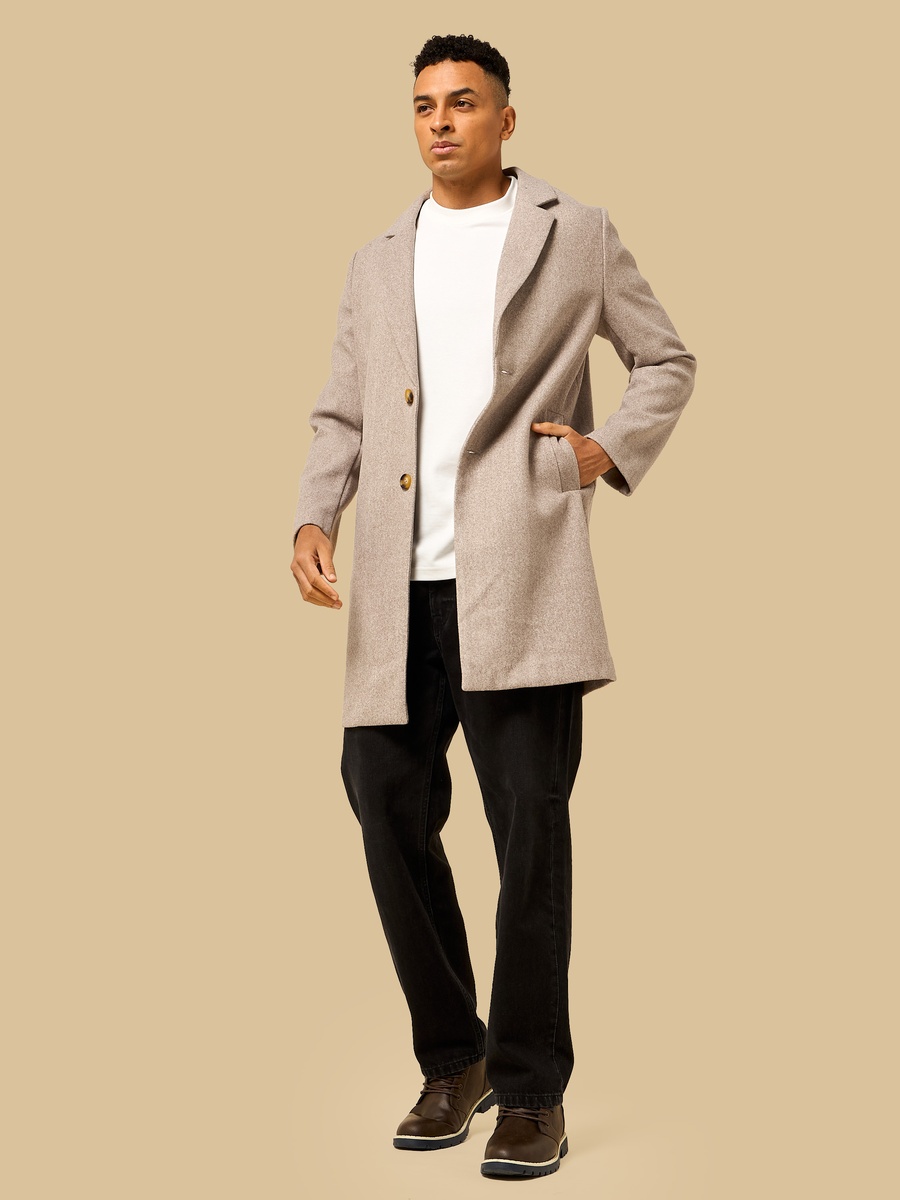 Felt Trench Coat